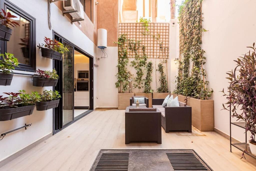 Loft Duplex Familial 200M2 Neuf - Centre Gueliz Apartment Marrakesh Exterior photo